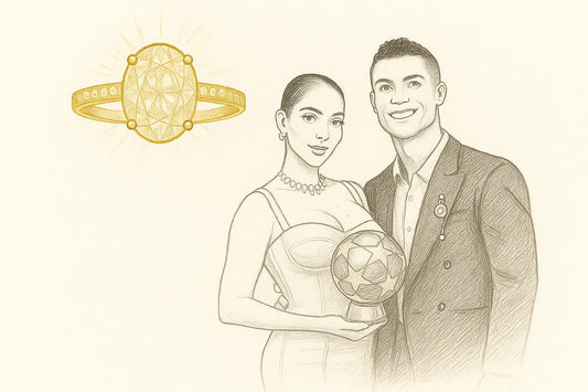 Cristiano & Georgina: The Oval Diamond Ring Trend