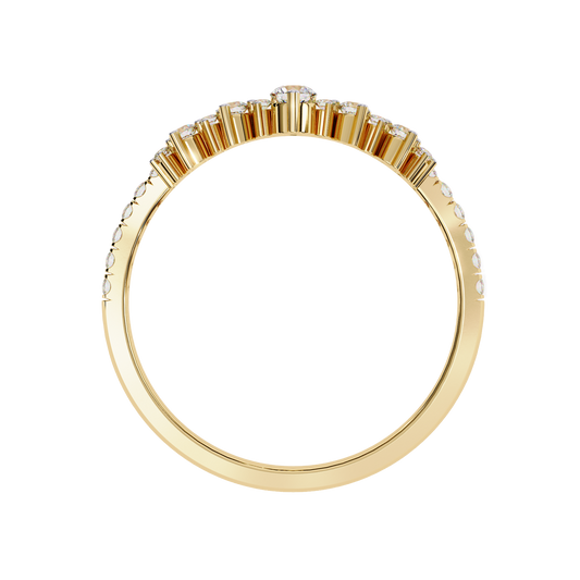 Diamond Tiara Ring Carat Link Jewels