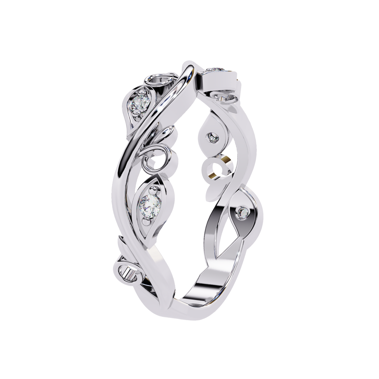 Enchanted Vine Diamond Ring Carat Link Jewels