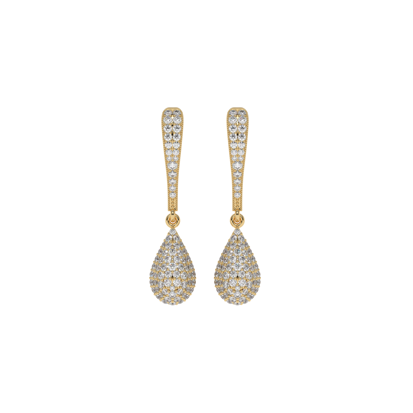 Sparkling Grace Drop Earrings
