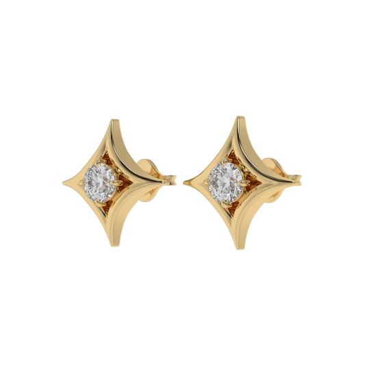 Starlight Solitaire Studs CaratLink