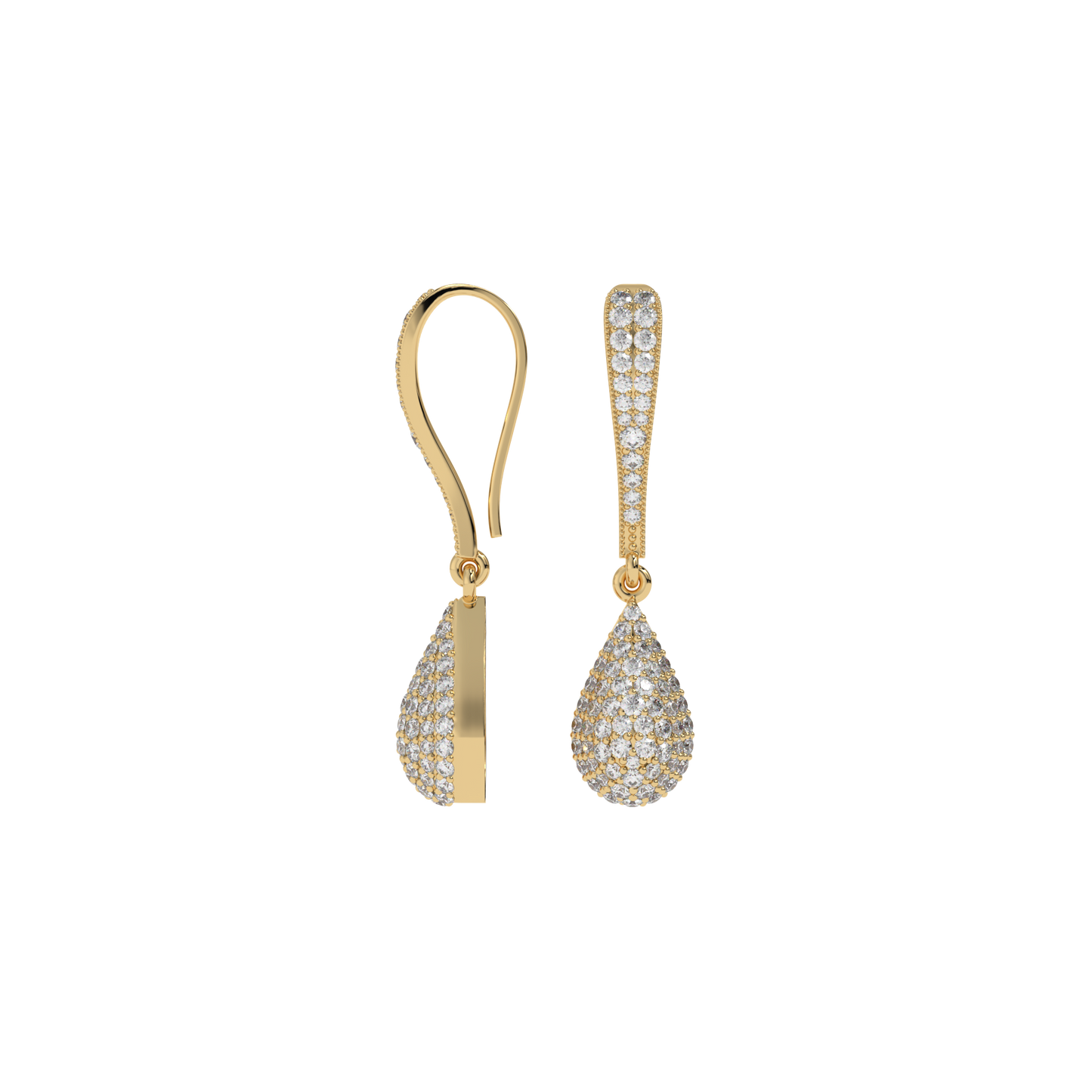 Sparkling Grace Drop Earrings