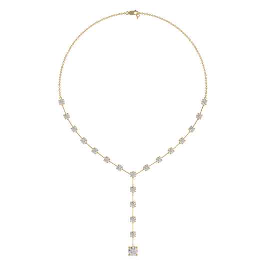 Lunara Diamond Drop Y-Necklace Caratlink