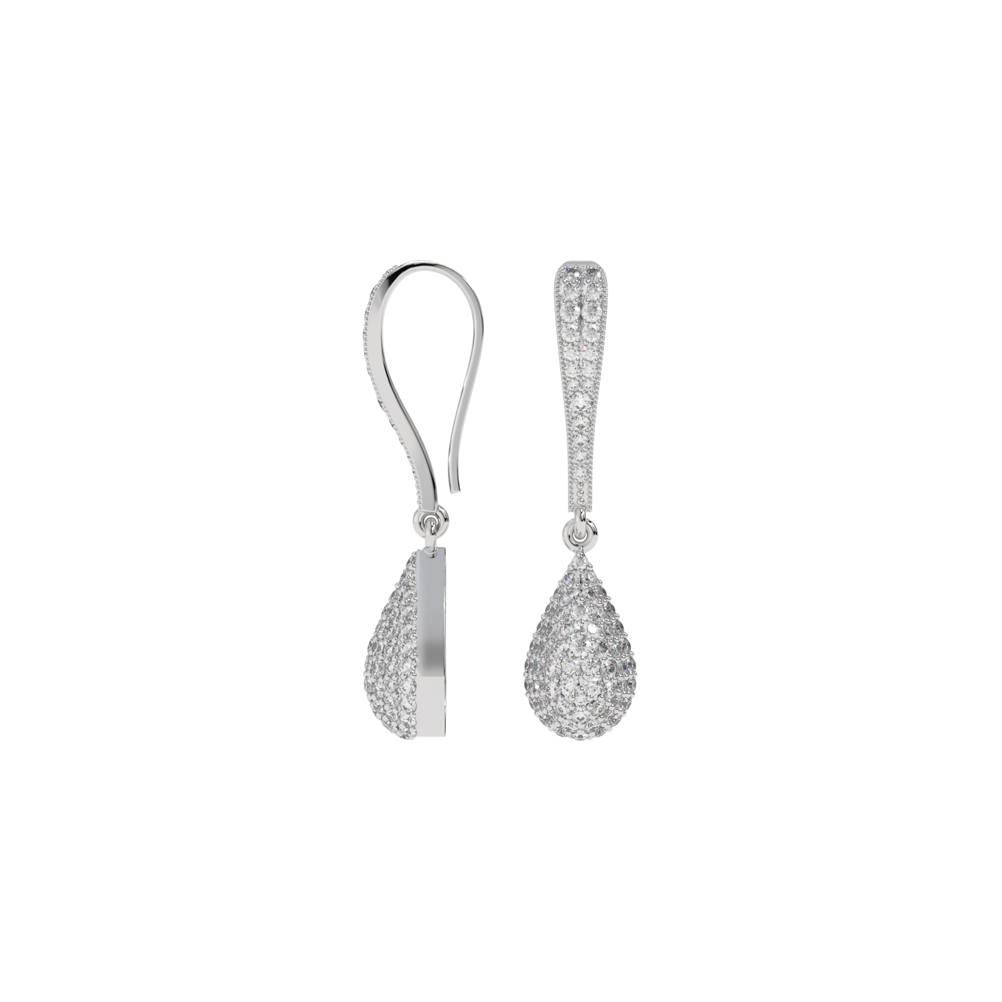 Sparkling Grace Drop Earrings