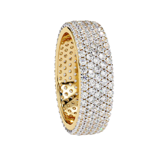 Luxury Diamond Eternity Band Carat Link Jewels