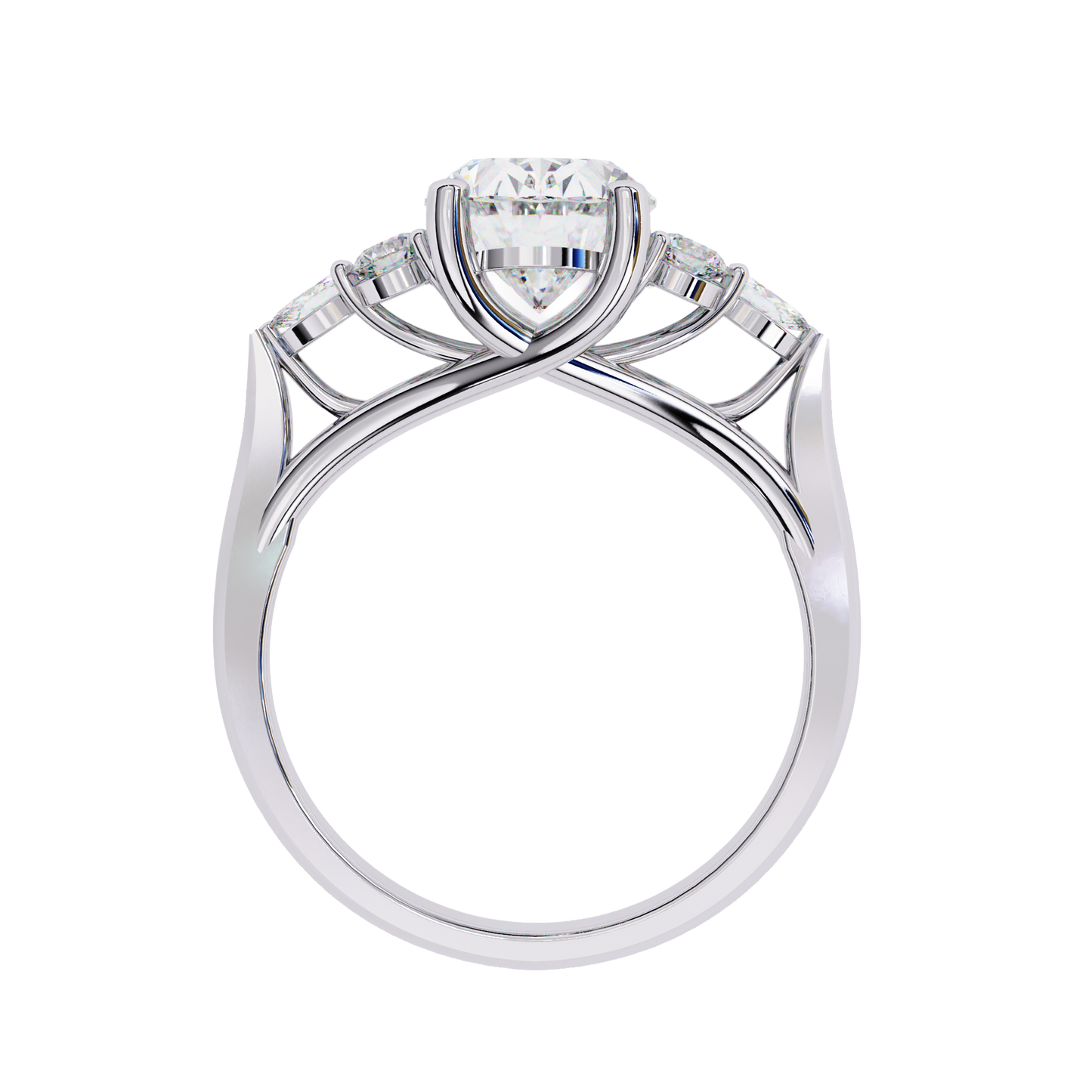 Oval Brilliance Diamond Ring Carat Link Jewels