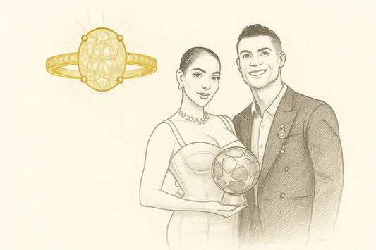 Cristiano & Georgina: The Oval Diamond Ring 