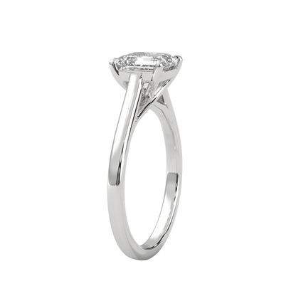 Classic Asscher Cut Diamond Ring Carat Link Jewels