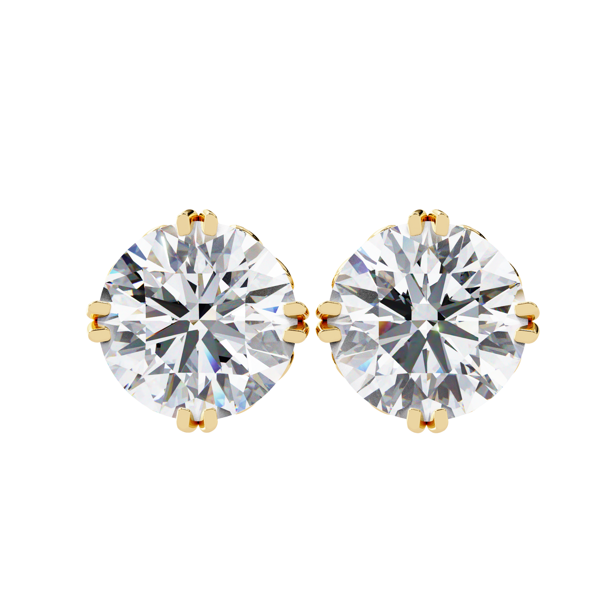 Vintage Filigree Diamond Studs CaratLink