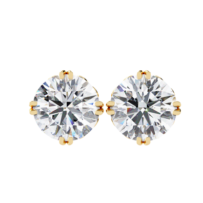 Vintage Filigree Diamond Studs CaratLink