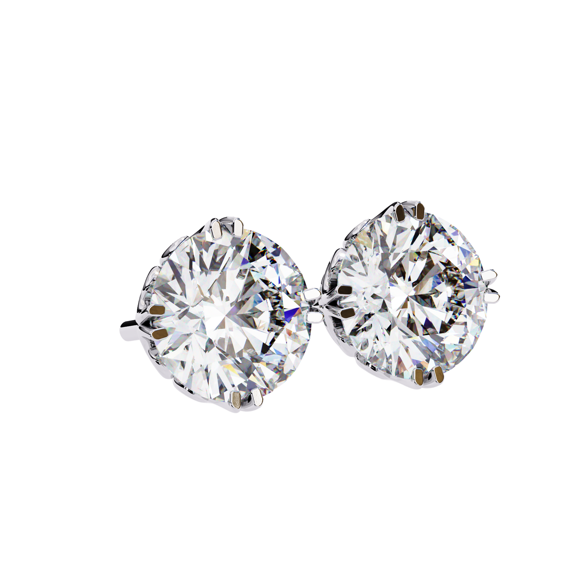Vintage Filigree Diamond Studs CaratLink