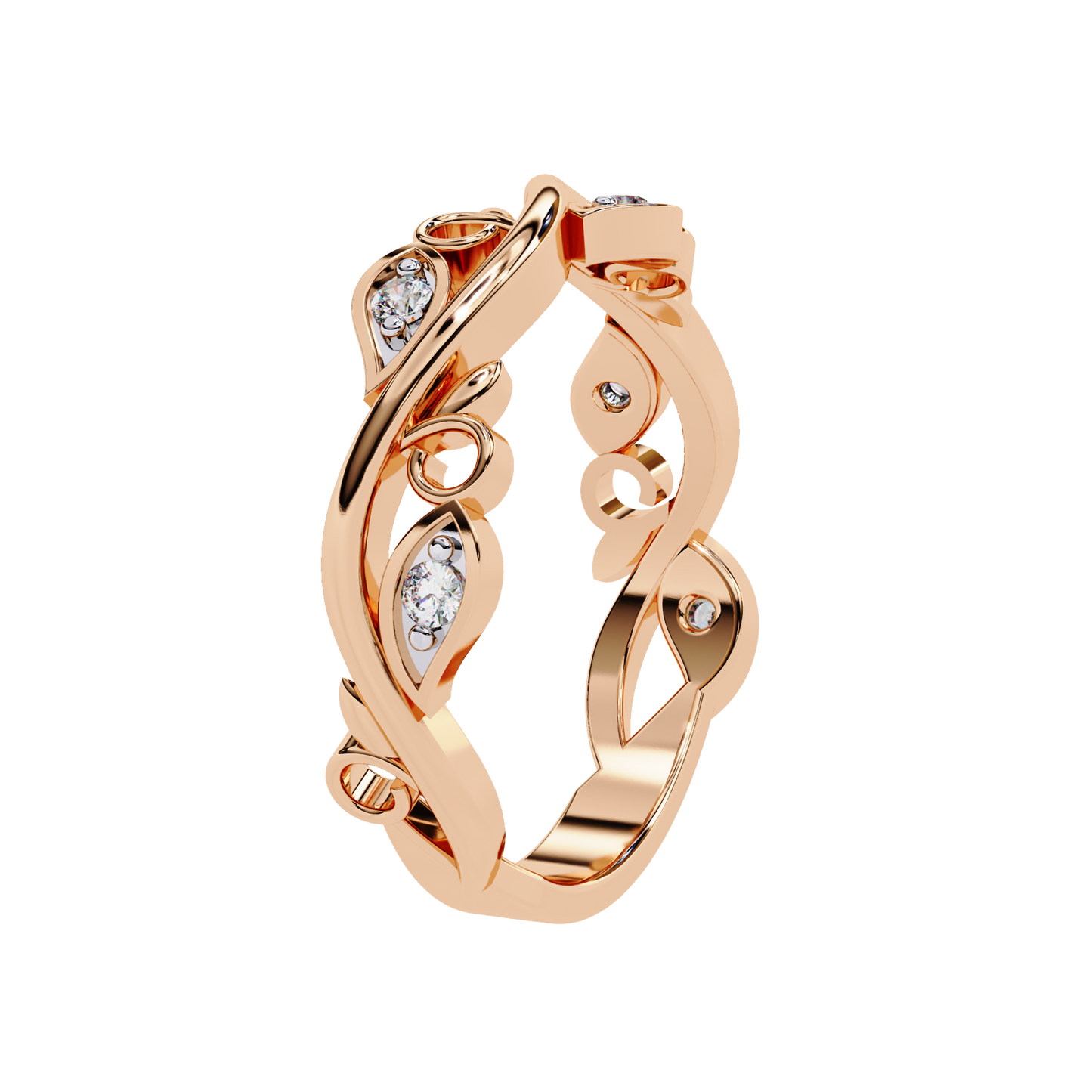 Enchanted Vine Diamond Ring Carat Link Jewels