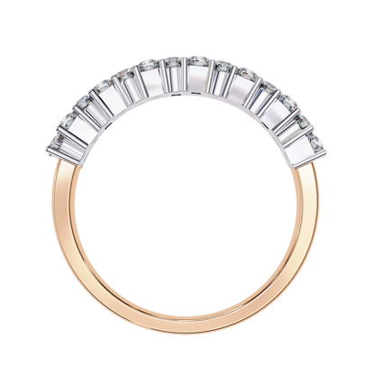 Radiant Elegance Diamond Band Carat Link Jewels