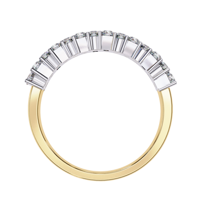 Radiant Elegance Diamond Band Carat Link Jewels