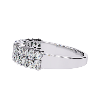 Radiant Elegance Diamond Band Carat Link Jewels