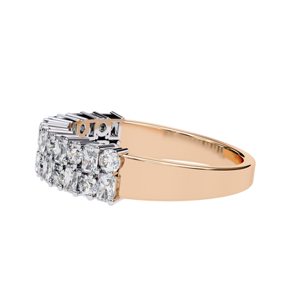 Radiant Elegance Diamond Band Carat Link Jewels