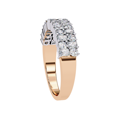 Radiant Elegance Diamond Band Carat Link Jewels