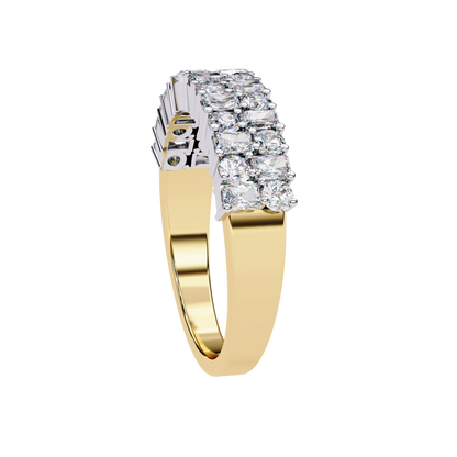Radiant Elegance Diamond Band Carat Link Jewels