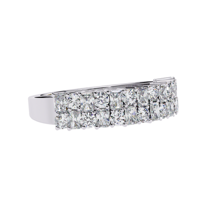 Radiant Elegance Diamond Band Carat Link Jewels