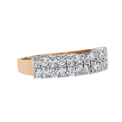 Radiant Elegance Diamond Band Carat Link Jewels