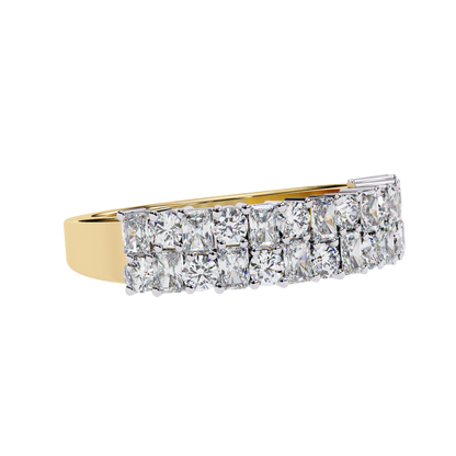 Radiant Elegance Diamond Band Carat Link Jewels