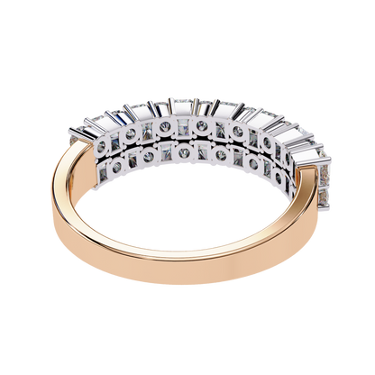 Radiant Elegance Diamond Band Carat Link Jewels