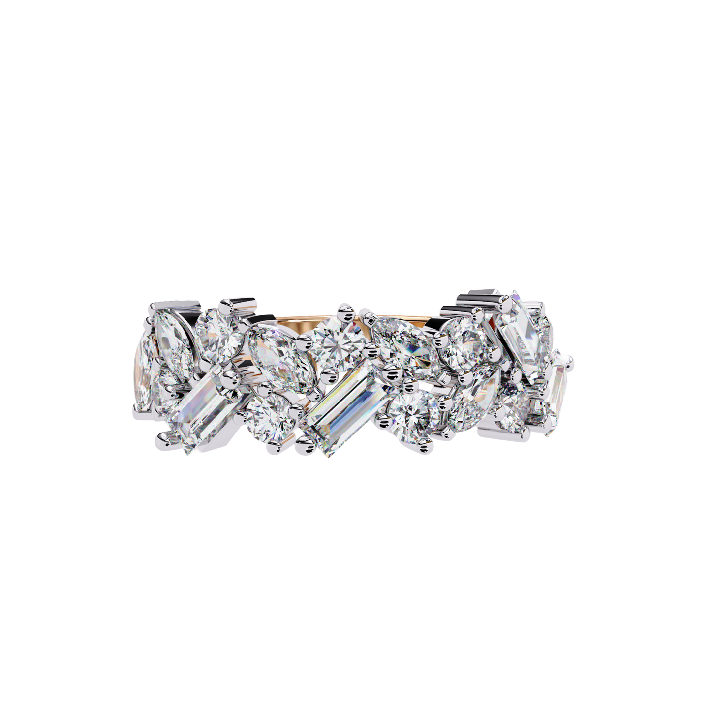 Celestial Symphony Diamond Ring