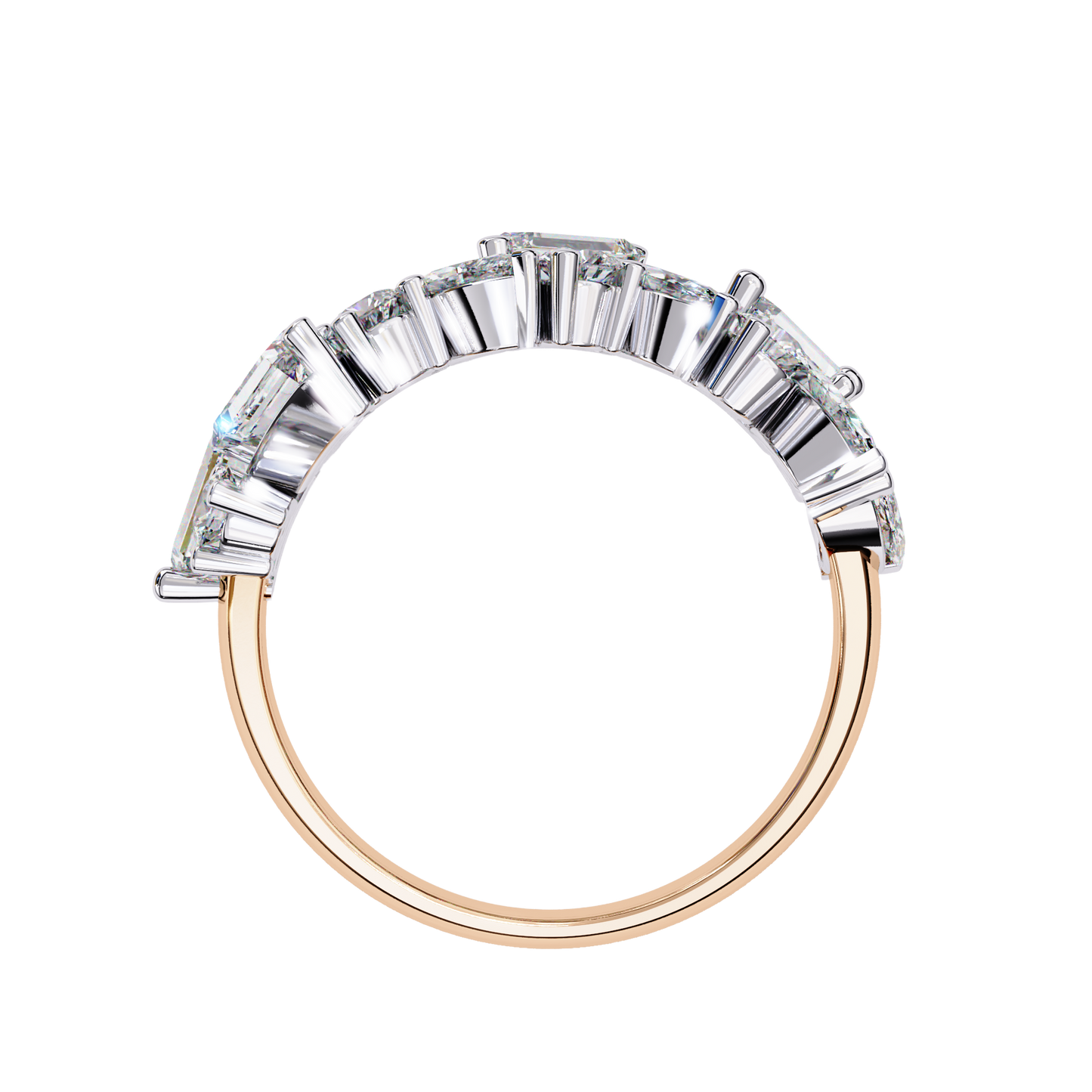 Celestial Symphony Diamond Ring