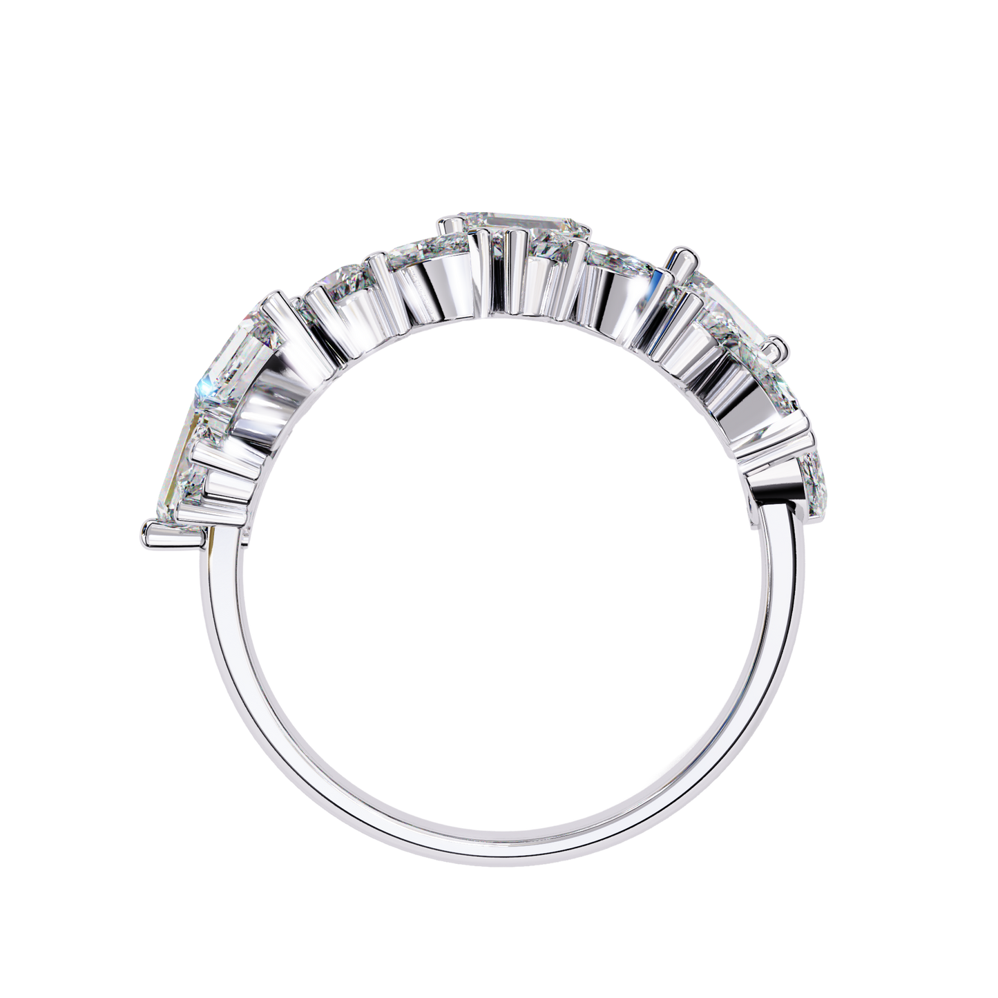 Celestial Symphony Diamond Ring