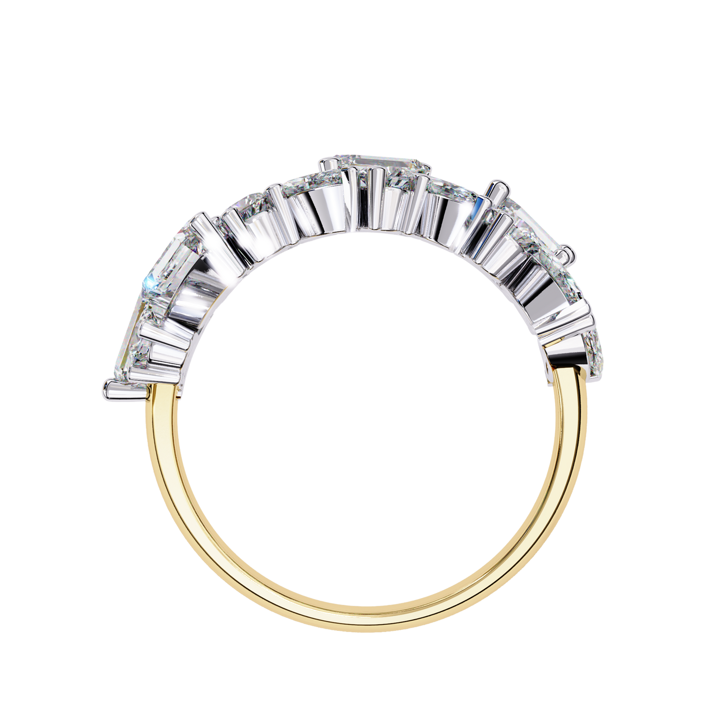 Celestial Symphony Diamond Ring