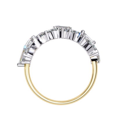 Celestial Symphony Diamond Ring