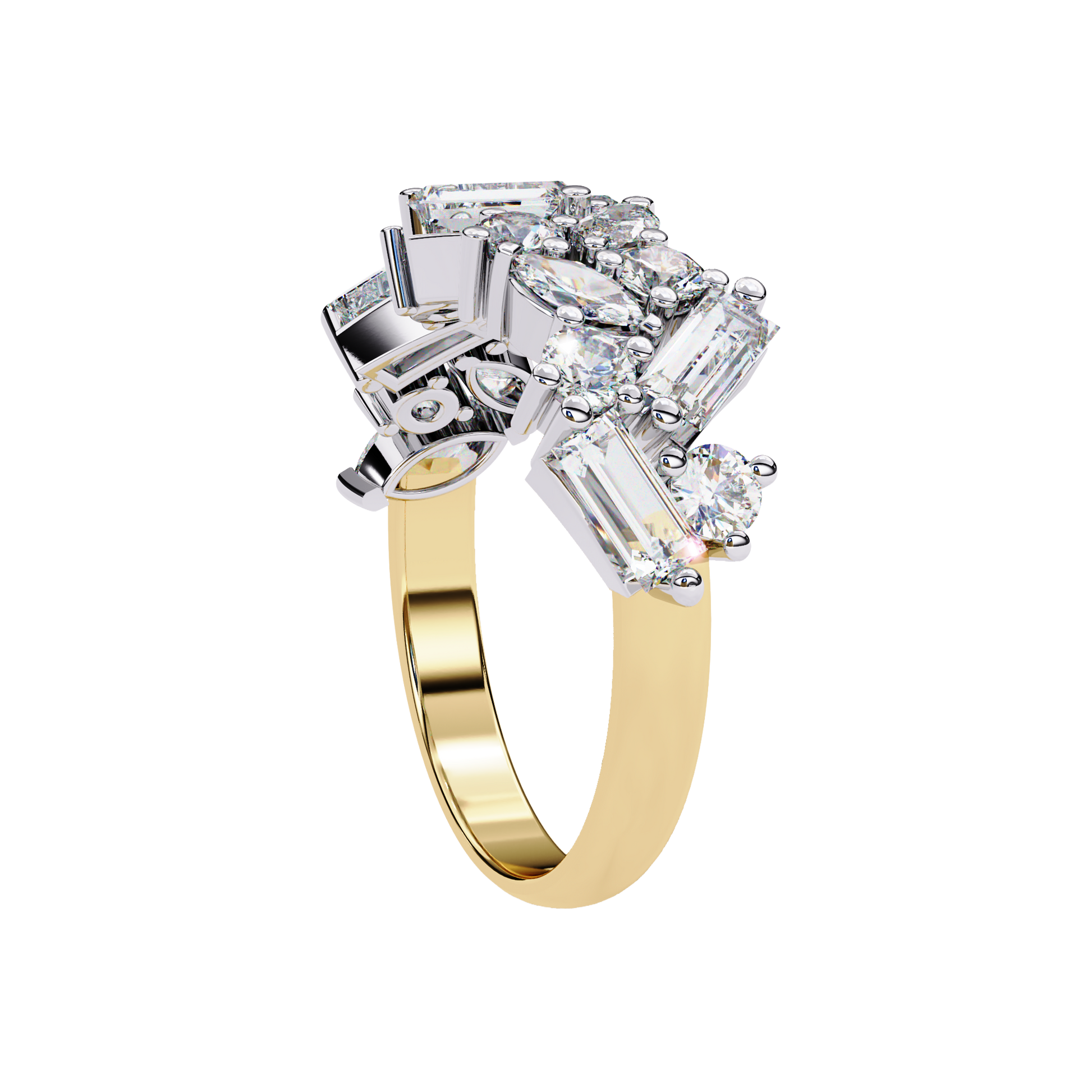 Celestial Symphony Diamond Ring Carat Link Jewels