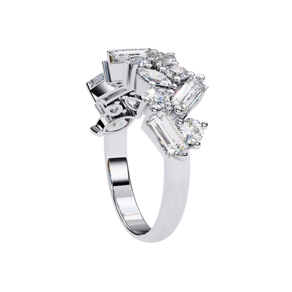 Celestial Symphony Diamond Ring