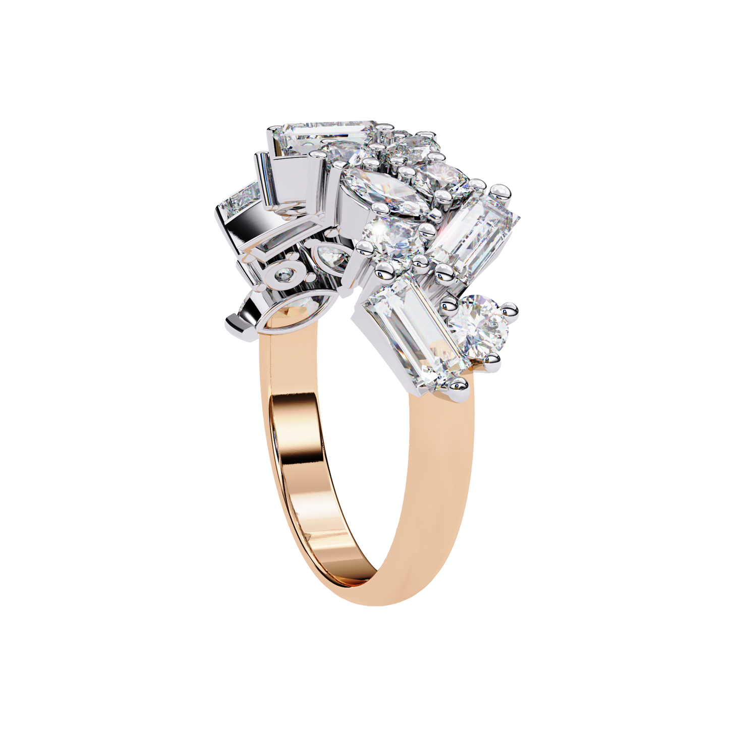 Celestial Symphony Diamond Ring
