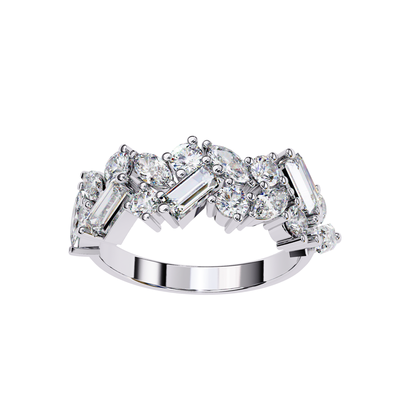 Celestial Symphony Diamond Ring