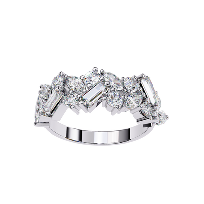 Celestial Symphony Diamond Ring