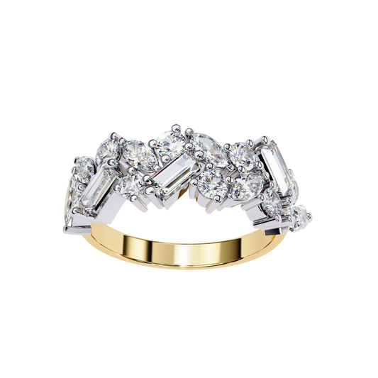 Celestial Symphony Diamond Ring