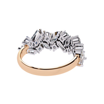 Celestial Symphony Diamond Ring
