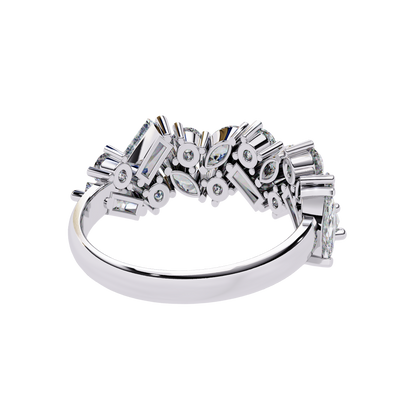 Celestial Symphony Diamond Ring