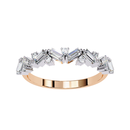 Starlight Baguette Diamond Band Carat Link Jewels