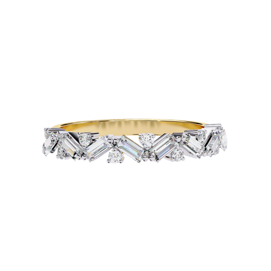 Starlight Baguette Diamond Band