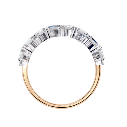Starlight Baguette Diamond Band Carat Link Jewels