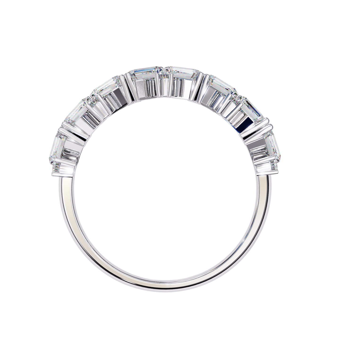 Starlight Baguette Diamond Band Carat Link Jewels