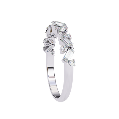 Starlight Baguette Diamond Band Carat Link Jewels