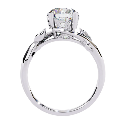 Nature-Inspired Solitaire Diamond Ring Carat Link Jewels