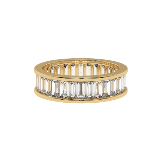 Eterna Baguette Diamond Band