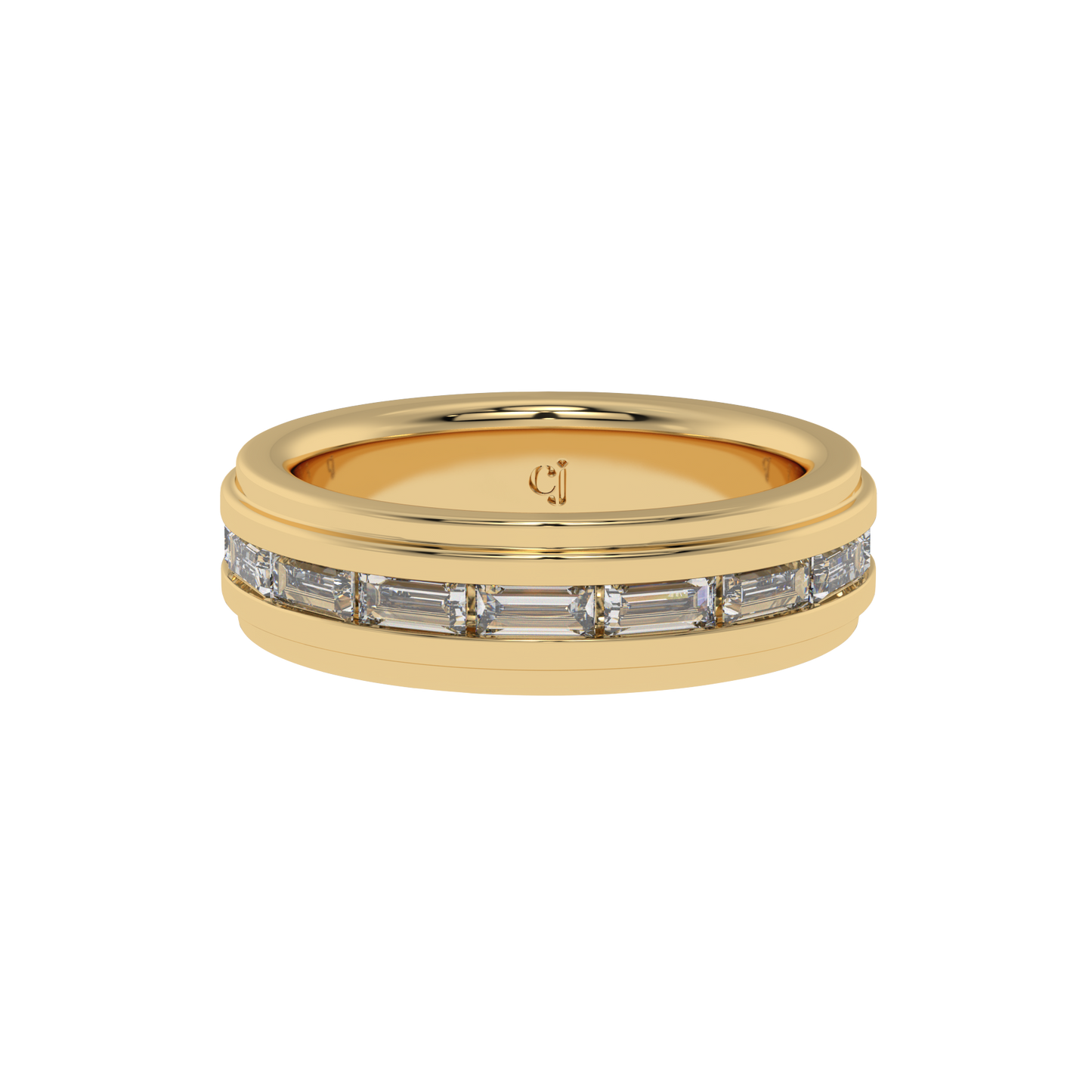 Majestic Baguette Channel Band Caratlink