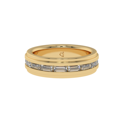 Majestic Baguette Channel Band Caratlink