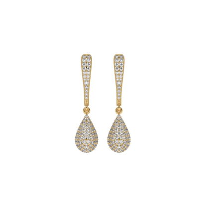 Sparkling Grace Drop Earrings Caratlink