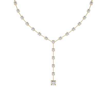 Lunara Diamond Drop Y-Necklace Caratlink